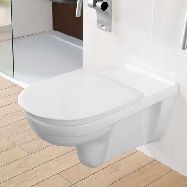 Унитаз подвесной VILLEROY & BOCH VICARE 4601R001, Rimless для инвалидов, белый 800005838 фото