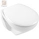 Унітаз VILLEROY & BOCH O.NOVO 7682R0R3, з відкритим змивним краєм з DirectFlush CeramicPlus, 800005888 фото 1
