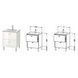 Тумба напольная DURAVIT BRIOSO BR440101007, 620х479, хром 800006179 фото 2