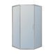 Душова кабіня п'ятикутна 100x100 IMPRESE SKALA s09806051GR, хром сатин 95145 фото 1