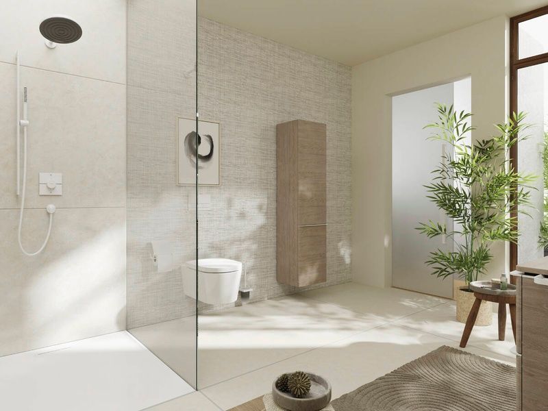 Термостат для душу HANSGROHE SHOWERSELECT COMFORT Q 15581700, білий матовий 800004489 фото