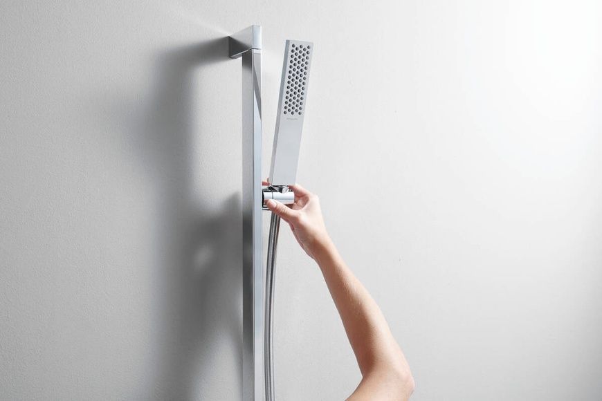 Душовий набір зі штангою HANSGROHE PULSIFY E 24370700, білий матовий 800003789 фото
