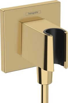 Шланговое подсоединение HANSGROHE FIXFIT E 26889990, золото глянец 91814 фото