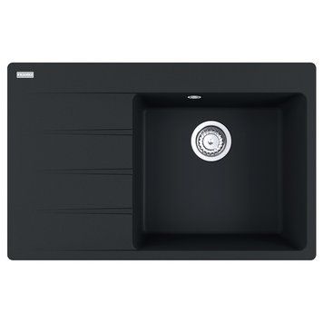 Кухонная мойка FRANKE CENTRO CNG 611-78 TL 114.0630.466, черный матовый 800006930 фото