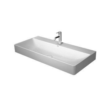 Умывальник подвесной DURAVIT DURASQUARE 2353100041, 100х47 800005980 фото