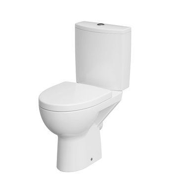 Унитаз напольный CERSANIT PARVA K27-071, 518 NEW CLEAN ON 011 3/5, белый 80000003328 фото