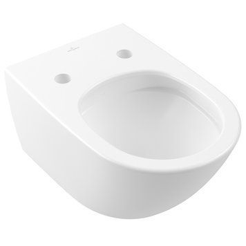 Унитаз подвесной VILLEROY & BOCH ANTAO 4674T0R1, 37x56 см, Ceramic Plus, белый глянцевый 800005739 фото