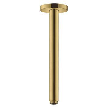 Стельовий тримач S 300мм для верхнього душу HANSGROHE HANSGROHE 27389990, поліроване золото 81346 фото