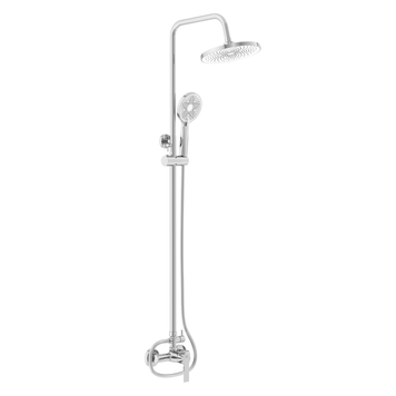 Душевая система со смесителем RJ LUX RJSP120-07CH, хром 85533 фото