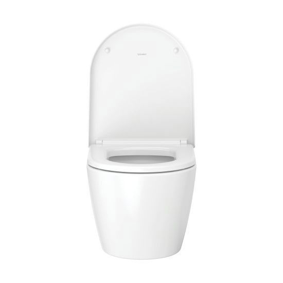 Унітаз підвісний з кришкою DURAVIT ME BY STARCK 45300900A1, Rimless 48x37 см 800006030 фото