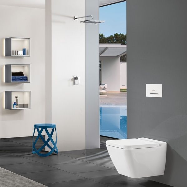 Унітаз підвісний VILLEROY & BOCH FINION 4664R0R1, Rimless, білий 58611 фото