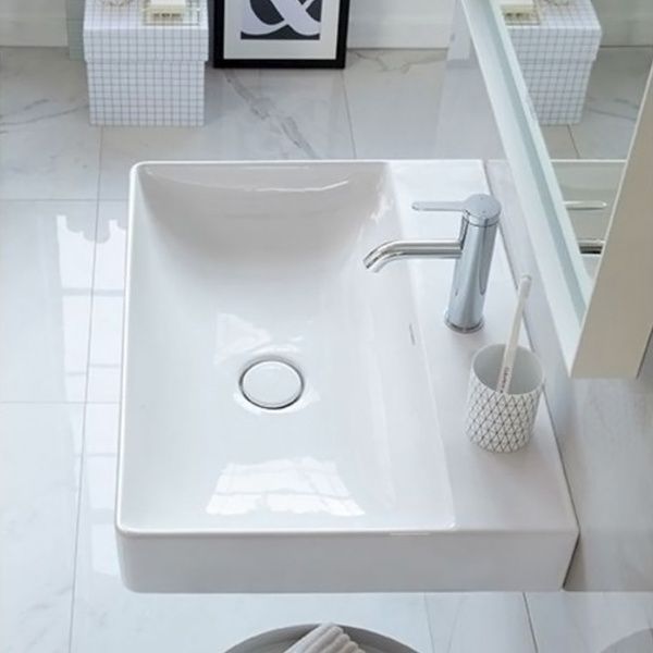 Умивальник підвісний DURAVIT DURASQUARE 2353100041, 100х47 800005980 фото