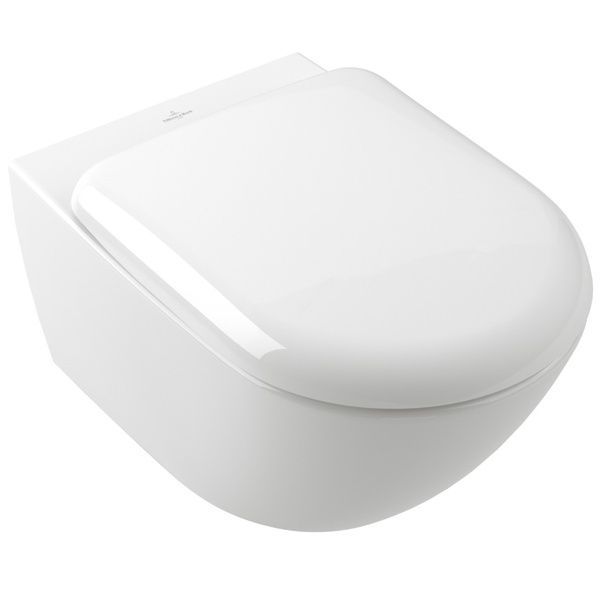 Унітаз підвісний VILLEROY & BOCH ANTAO 4674T0R1, 37x56 см, Ceramic Plus, білий глянсовий 800005739 фото