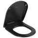 Кришка для унітазу VILLEROY & BOCH ANTAO 8M67S1R7, SoftClosing, Ceramic Plus, чорний 800005589 фото 2