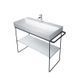 Умивальник підвісний DURAVIT DURASQUARE 2353100041, 100х47 800005980 фото 2