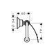 Держатель туалетной бумаги с крышкой AXOR MONTREUX 42036000 34935 фото 3