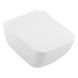 Унитаз подвесной круговой смыв VILLEROY & BOCH VENTICELLO 4611RS01, Rimless, с крышкой Soft close, белый 51792 фото 1