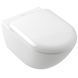 Унітаз підвісний VILLEROY & BOCH ANTAO 4674T0R1, 37x56 см, Ceramic Plus, білий глянсовий 800005739 фото 2