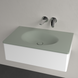 Умывальник накладной VILLEROY & BOCH ANTAO 4A7583R8, 80x50см, без перелива, без отверстия под смеситель, Ceramic Plus, зеленый 800005689 фото 3