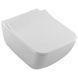 Унитаз подвесной круговой смыв VILLEROY & BOCH VENTICELLO 4611RL01, DirectFlush с крышкой, белый 56244 фото 3