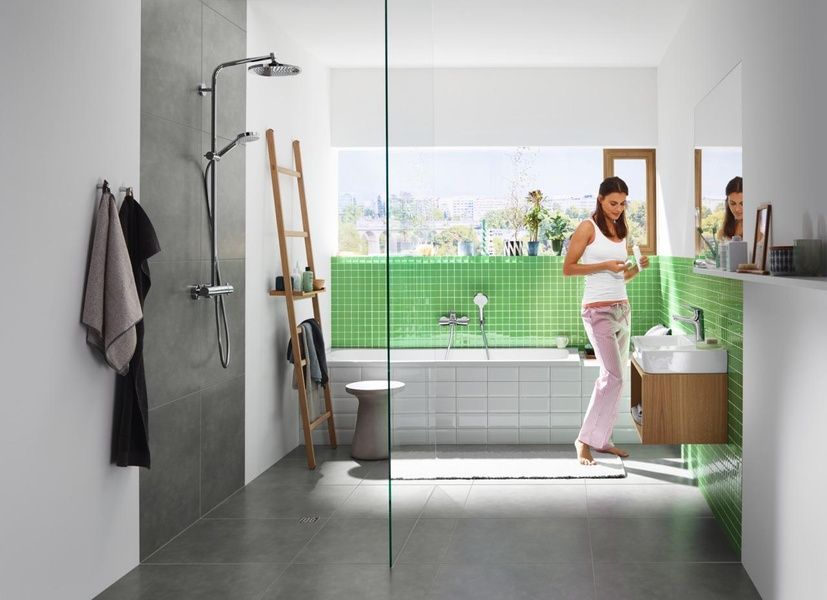 Гарнітур душовий HANSGROHE CROMETTA 26690400, хром 54359 фото