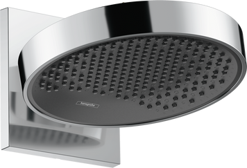 Верхний душ с настенным кронштейном HANSGROHE RAINFINITY 26226000 70793 фото