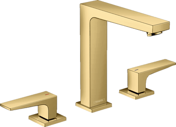Смеситель для раковины HANSGROHE METROPOL 32515990, золото глянец 81345 фото