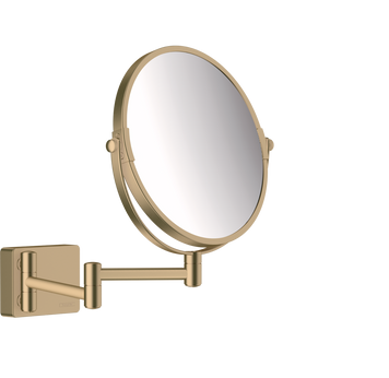 Зеркало для бритья HANSGROHE ADDSTORIS 41791140, бронза сатин 92825 фото