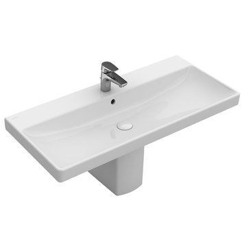 Умывальник подвесной VILLEROY & BOCH AVENTO 4156A501, 100x47, белый 51988 фото