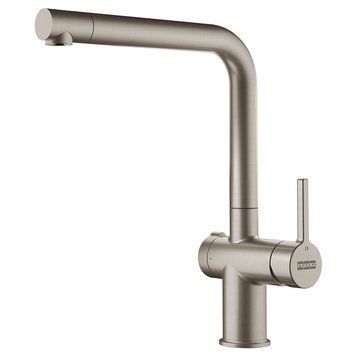 Смеситель кухонный FRANKE ACTIVE TWIST 115.0653.504, нержавеющая сталь 800006531 фото