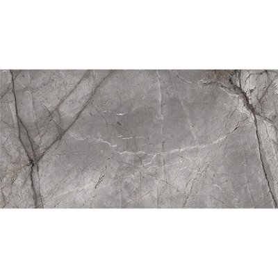 Керамическая плитка INSPIRO SR12602Q silver root light grey, glossy, 600x1200 80449 фото