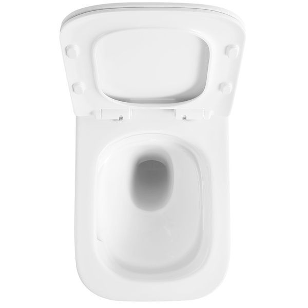 Набір інсталяційний GROHE RAPID SL 38840000+3855800M з безобідковим унітазом TOBIO TB-203, торнадо, без кнопки 102701 фото
