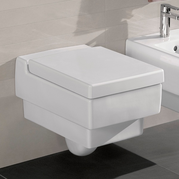 Сиденье с крышкой для унитаза VILLEROY & BOCH MEMENTO 9M17S1R1, белый 7199 фото