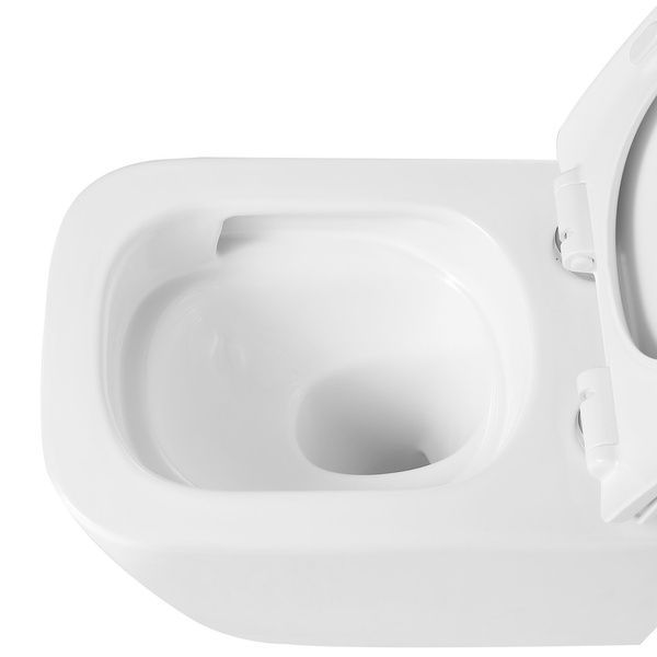 Набір інсталяційний GROHE RAPID SL 38840000+3855800M з безобідковим унітазом TOBIO TB-203, торнадо, без кнопки 102701 фото