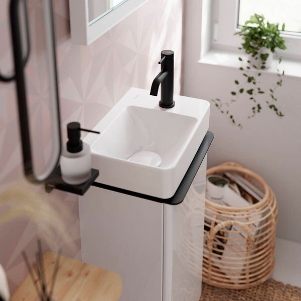 Змішувач для умивальника HANSGROHE TECTURIS 73301670, чорний матовий 93153 фото