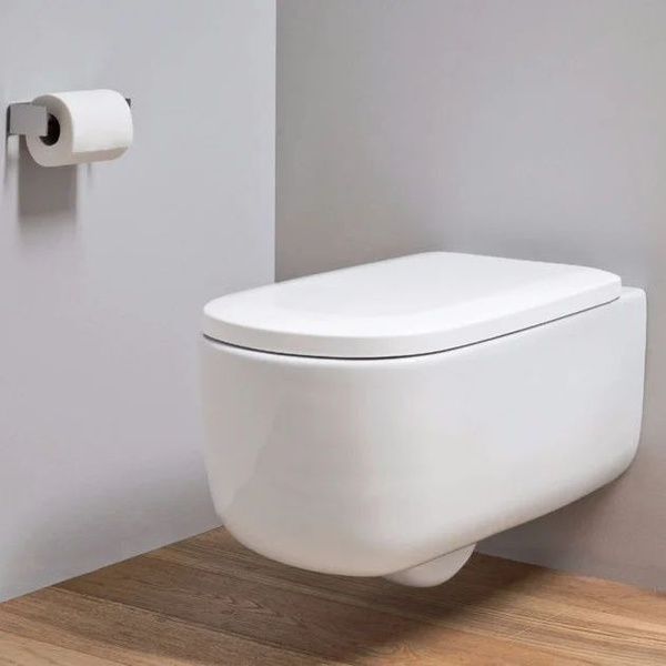 Сиденье для унитаза NIC DESIGN OVVIO 5437001, белый глянец 99408 фото