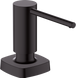Диспенсер для жидкого мыла HANSGROHE A71 40468670, черный матовый 91808 фото 1