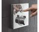 Термостат для одного потребителя стеклянный HANSGROHE SHOWERSELECT 15737400, хром с белым 60248 фото 2