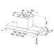 Кухонная вытяжка FRANKE STYLE LUX FSTP NG 1205 X 110.0473.547, нержавеющая сталь 800006631 фото 2
