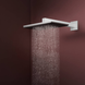 Лейка верхнего душа с кронштейном, 2 режима HANSGROHE RAINDANCE ALIVE 24550700, білий матовий 100487 фото 3