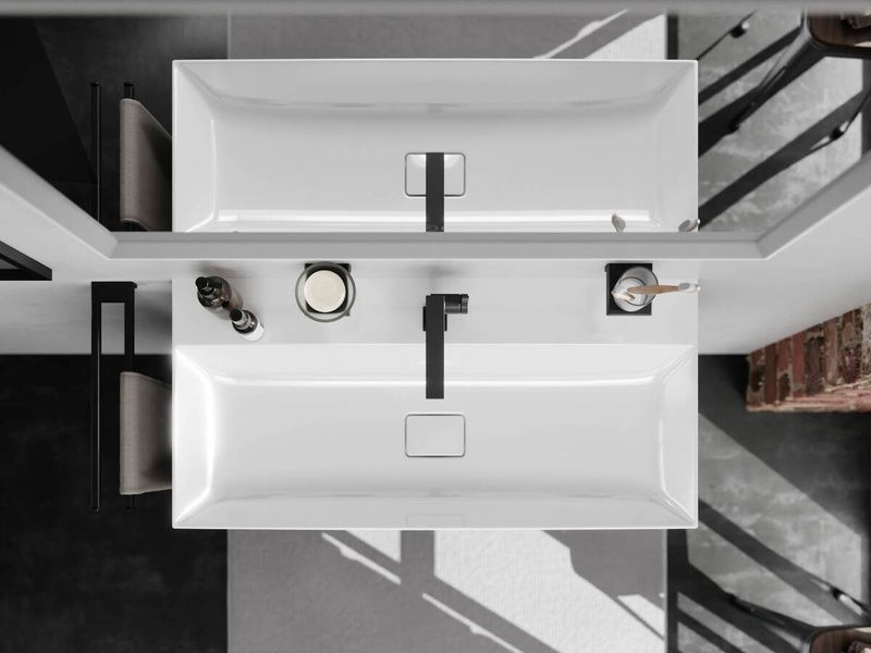 Смеситель для раковины HANSGROHE TECTURIS E 73021140, бронза 800004041 фото