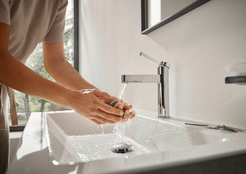 Смеситель для умывальника HANSGROHE FINORIS 76010000 81389 фото