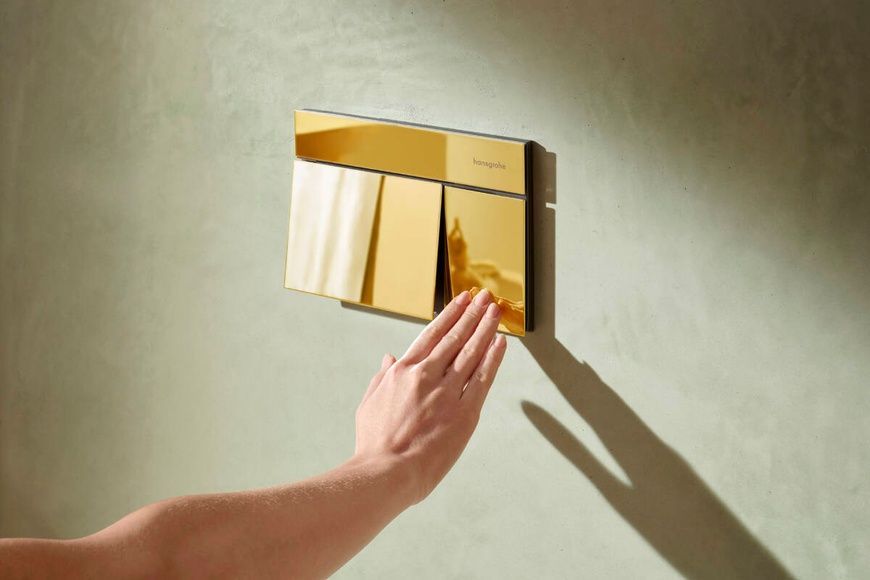 Змивна клавіша ELEMENT E HANSGROHE HANSGROHE 66003990, золото 101575 фото