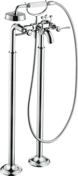 Смеситель для ванны AXOR MONTREUX 16553000, c двумя рукоятками, напольный, с рычаговыми рукоятками 55004 фото
