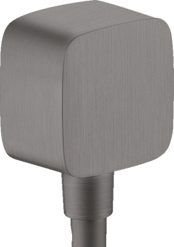 Шланговое подсоединение AXOR SHOWER SOLUTIONS 36731340, softsquare, черный 67326 фото