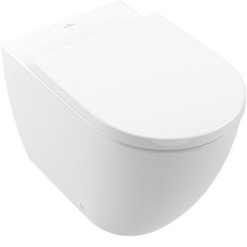 Унитаз VILLEROY & BOCH SUBWAY 3.0 4671T0T2, 37x60см AntiBac CeramicPlus, белый глянцевый 800005741 фото