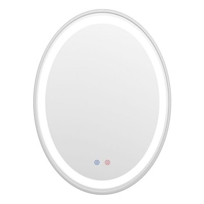 Зеркало для ванной комнаты VOLLE 16-40-600S, никель 79001 фото