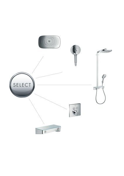 Верхній душ HANSGROHE RAINDANCE SELECT 26468000 36454 фото