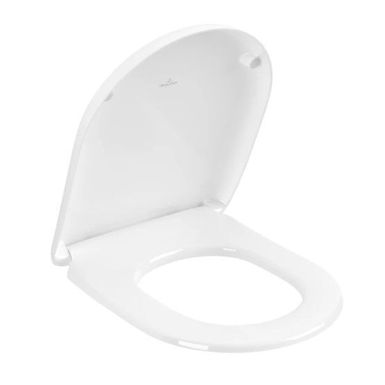 Крышка для унитаза VILLEROY & BOCH ANTAO 8M67S1RW, SoftClosing, Ceramic Plus, белый 800005841 фото