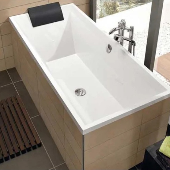 Ванна квариловая VILLEROY & BOCH SQUARO UBQ170SQR2V-01, 170x75, белый 7232 фото